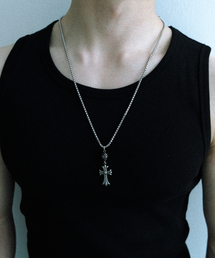 NAKEDBLOOD17（ネイキッドブラッド17）の「[ハンドメイド] シルバー カルトクロスネックレス（ネックレス）」
