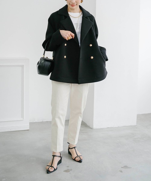 Emma Taylor ミドルフレアトレンチコート ダンボールミドルフレアートレンチコート Emma Taylor│STYLEDOOR