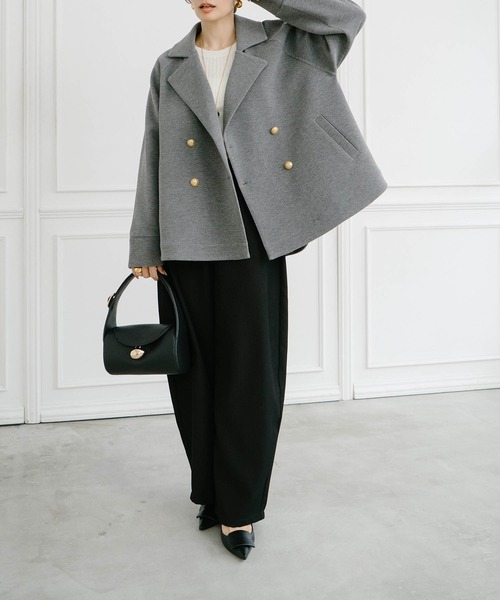 Emma Taylor ミドルフレアトレンチコート ダンボールミドルフレアートレンチコート Emma Taylor│STYLEDOOR