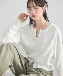 earth music&ecology | 【2026SS】ダブルポケットカーディガン(カーディガン/ボレロ)