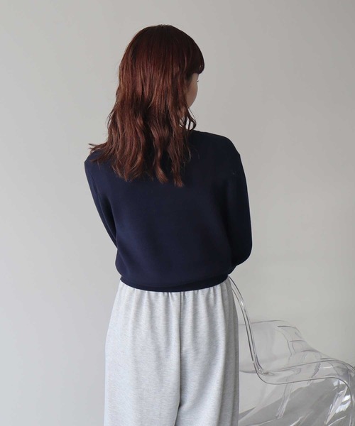 earth music&ecology（アースミュージックアンドエコロジー）の「【2026SS】ダブルポケットカーディガン（カーディガン/ボレロ・レディース・グレー/ネイビー/イエロー/アイボリー・FREE）」の14枚目の写真