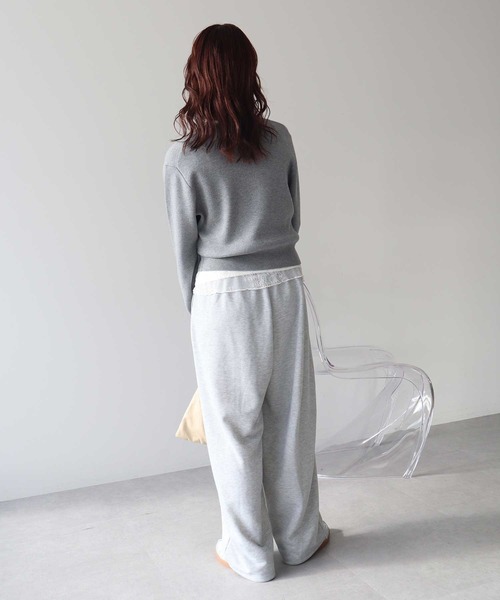 earth music&ecology（アースミュージックアンドエコロジー）の「【2026SS】ダブルポケットカーディガン（カーディガン/ボレロ・レディース・グレー/ネイビー/イエロー/アイボリー・FREE）」の11枚目の写真