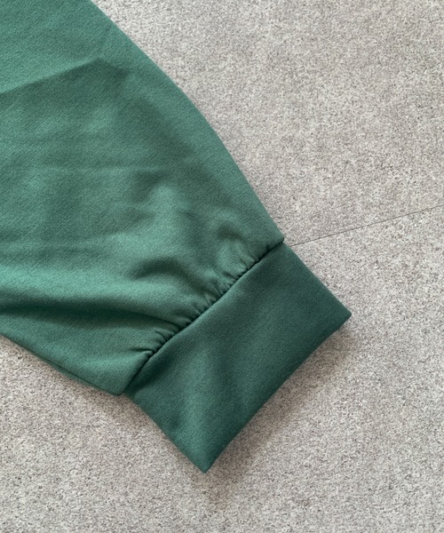 SHEPP(シープ)の「【26年春新作】ラグランカラーショートロンT(Tシャツ/カットソー・レディース・ブラック/グリーン/ベージュ・M/L)」の18枚目の写真