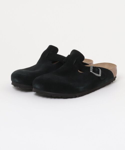 BIRKENSTOCK(ビルケンシュトック)の「BIRKENSTOCK/ビルケンシュトック/Boston【レギュラーフィット】(サンダル・メンズ・ベージュ/ブラック・41/40/42)」の2枚目の写真