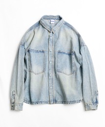 デニムジャケット ブリーチ加工 デニムパンツ」に該当するメンズの