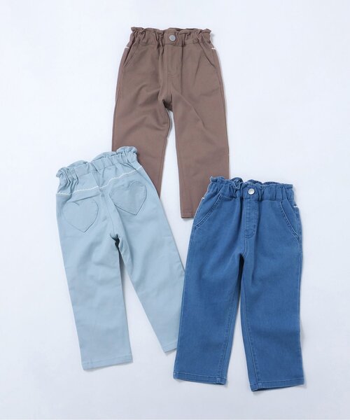 apres les cours(アプレレクール)の「ハートポケットきゅんパンツ_ジュニア対応(その他パンツ・キッズ・ミント/インディゴブルー/ブラウン・100/120/110/90/80/140/130)」の12枚目の写真