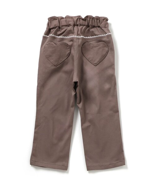 apres les cours(アプレレクール)の「ハートポケットきゅんパンツ_ジュニア対応(その他パンツ・キッズ・ミント/インディゴブルー/ブラウン・100/120/110/90/80/140/130)」の4枚目の写真