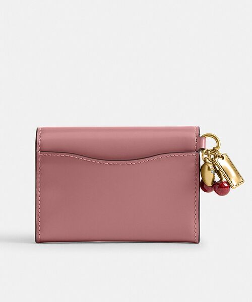 エッセンシャル フラップ カード ケース・チャーム（ミニ財布