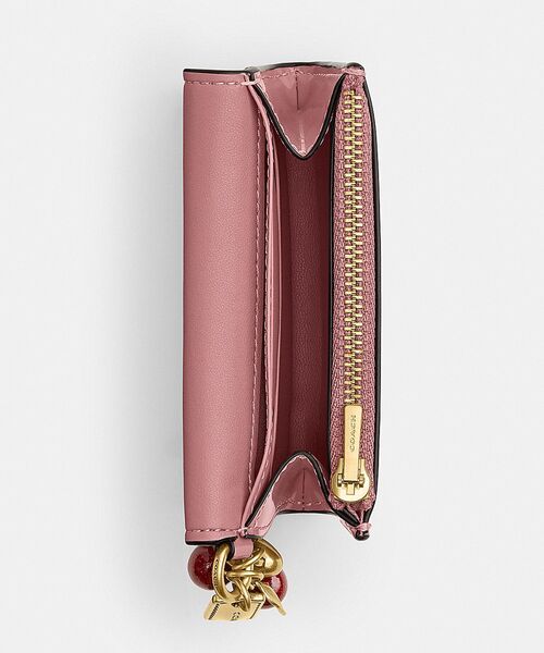 エッセンシャル フラップ カード ケース・チャーム（ミニ財布