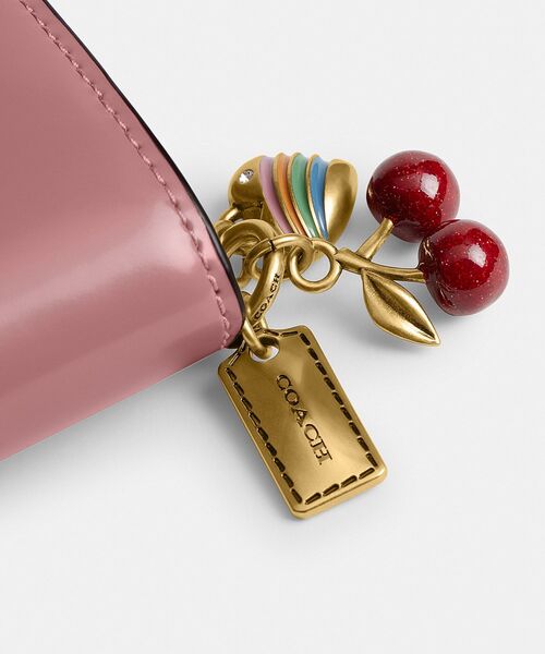 エッセンシャル フラップ カード ケース・チャーム（ミニ財布