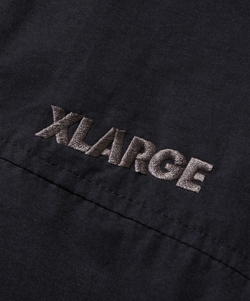 XLARGE(エクストララージ)の「NYLON HOODED JACKET(ナイロンジャケット・メンズ・ブラック/カーキ/パープル・S/M/L/XL)」の12枚目の写真