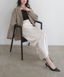 LIAN（リアン）の「サテンナロースカート（スカート）」