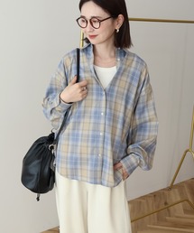 AMERICAN HOLIC | 【イージーケア】 チェックバックタックシャツ(シャツ/ブラウス)