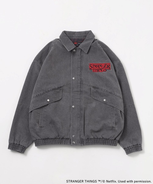 STRANGER THINGS】ストレンジャージンクス コラボデニムブルゾン