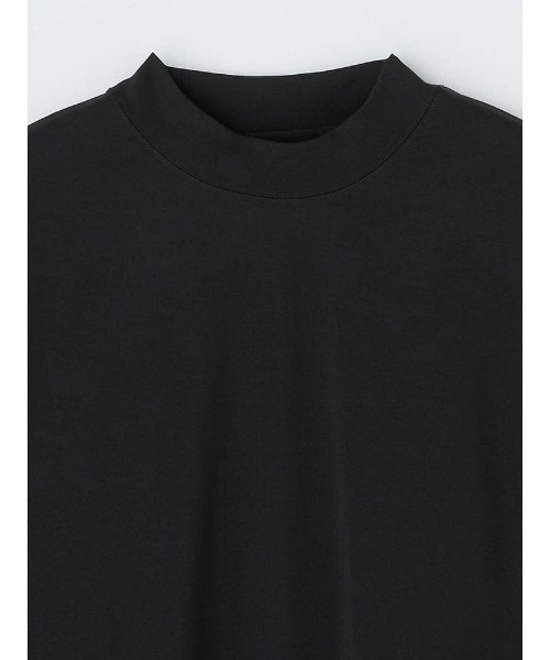 Perfect Suit FActory(パーフェクトスーツファクトリー)の「ストレッチ 綿混モックネック長袖ロンT ホワイト/ブラック/グレー/ブラウン(Tシャツ/カットソー・メンズ・ブラック/ライトグレー/オフホワイト/ブラウン・LL/M/L)」の11枚目の写真