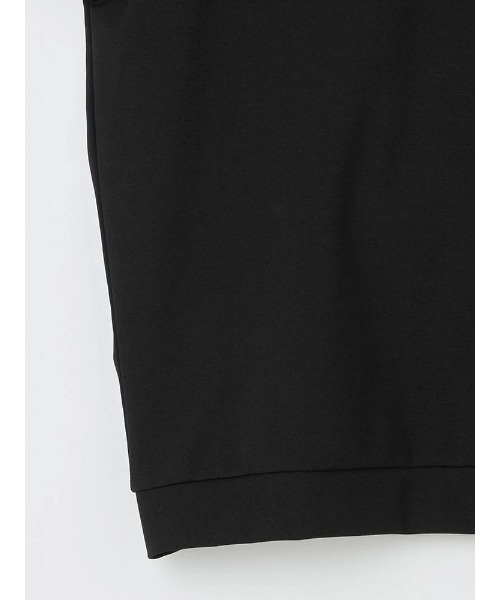 Perfect Suit FActory(パーフェクトスーツファクトリー)の「ストレッチ 綿混モックネック長袖ロンT ホワイト/ブラック/グレー/ブラウン(Tシャツ/カットソー・メンズ・ブラック/ライトグレー/オフホワイト/ブラウン・LL/M/L)」の13枚目の写真