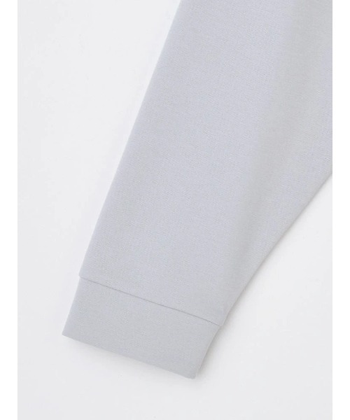 Perfect Suit FActory(パーフェクトスーツファクトリー)の「ストレッチ 綿混モックネック長袖ロンT ホワイト/ブラック/グレー/ブラウン(Tシャツ/カットソー・メンズ・ブラック/ライトグレー/オフホワイト/ブラウン・LL/M/L)」の17枚目の写真