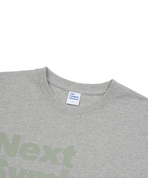 THECOLDESTMOMENT(ザコールデストモーメント)の「TCM next T (grey)(Tシャツ/カットソー・レディース・その他・S/M/L)」の4枚目の写真