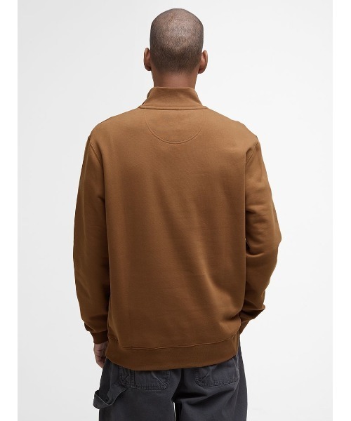 Barbour(バブアー)の「Lowgill ハーフジップトップス(テーラードジャケット・メンズ・ブラック/ブラウン・SMALL/MEDIUM/LARGE)」の5枚目の写真