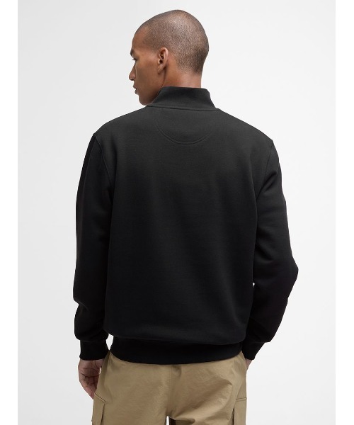 Barbour(バブアー)の「Lowgill ハーフジップトップス(テーラードジャケット・メンズ・ブラック/ブラウン・SMALL/MEDIUM/LARGE)」の9枚目の写真