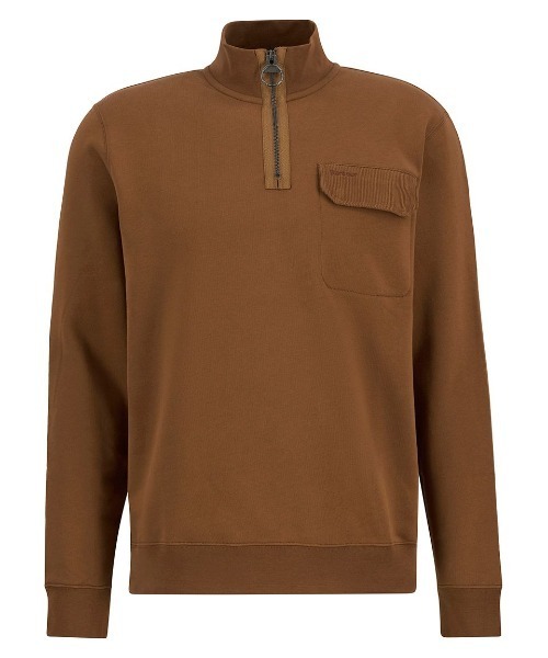 Barbour(バブアー)の「Lowgill ハーフジップトップス(テーラードジャケット・メンズ・ブラック/ブラウン・SMALL/MEDIUM/LARGE)」の11枚目の写真