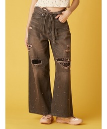 FURFUR | レースクラッシュデニムパンツ(デニムパンツ)