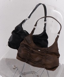 archives（アルシーヴ）の「ギャザーホーボーバッグ（ショルダーバッグ）」