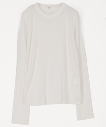 BASERANGE | Baserange/ベースレンジ LONG SLEEVE TEE / TOLS-BL-000 / シアー ロングスリーブTシャツ(Tシャツ/カットソー)