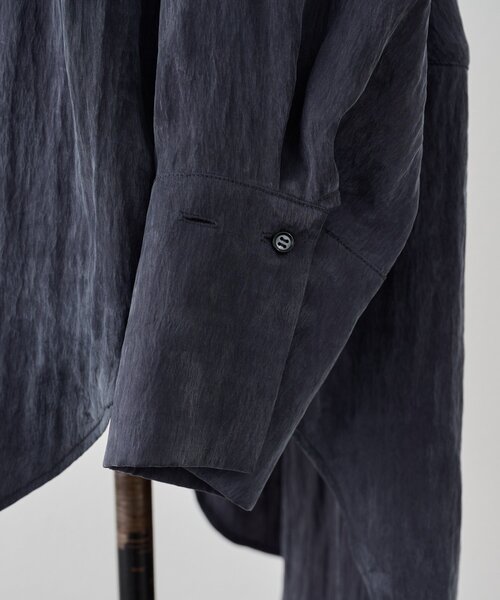 BEARDSLEY(ビアズリー)の「ブライトポケットシャツブラウス(シャツ/ブラウス・レディース・ダークグレー/イエロー・FREE)」の20枚目の写真