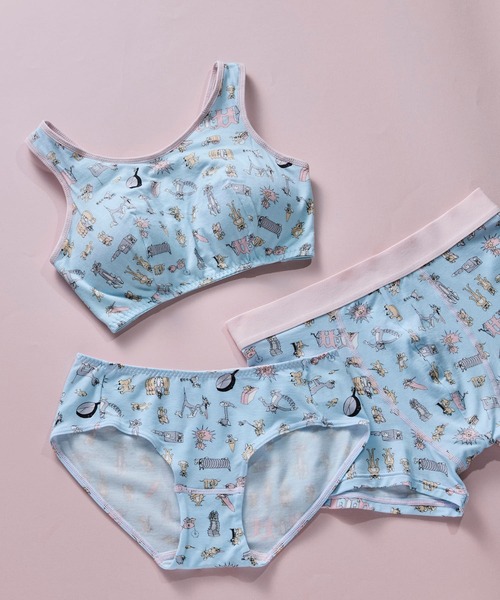 une nana cool（ウンナナクール）の「トムとジェリー × une nana cool メンズボクサーパンツ（ボクサーパンツ・メンズ・アクア/グレー/アイボリー・L/M）」の7枚目の写真