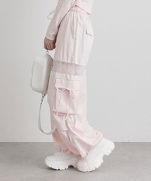 OLIVE des OLIVE（オリーブデオリーブ）の「レース切替カーゴパンツ（カーゴパンツ）」