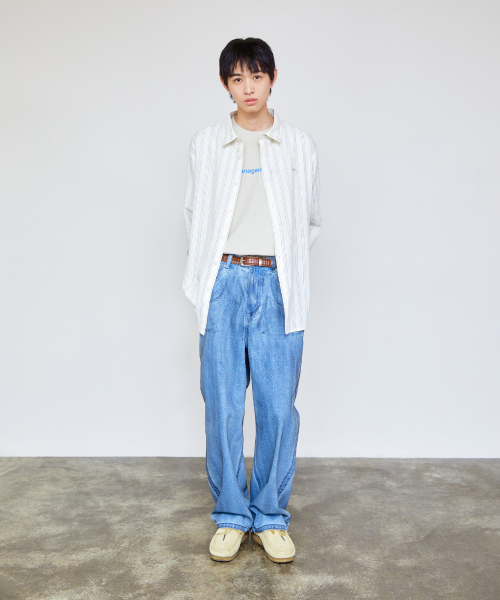 LMCの「NEW クラシック ロゴ シアーシャツ ピンク（シャツ/ブラウス・レディース・その他・M/L）」の4枚目の写真