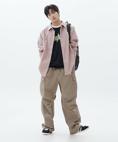 LMCの「NEW クラシック ロゴ シアーシャツ ピンク（シャツ/ブラウス・レディース・その他・M/L）」の10枚目の写真