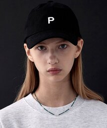 PAPERBOY（ペーパーボーイ）の「Pロゴボールキャップ-ブラック（キャップ）」