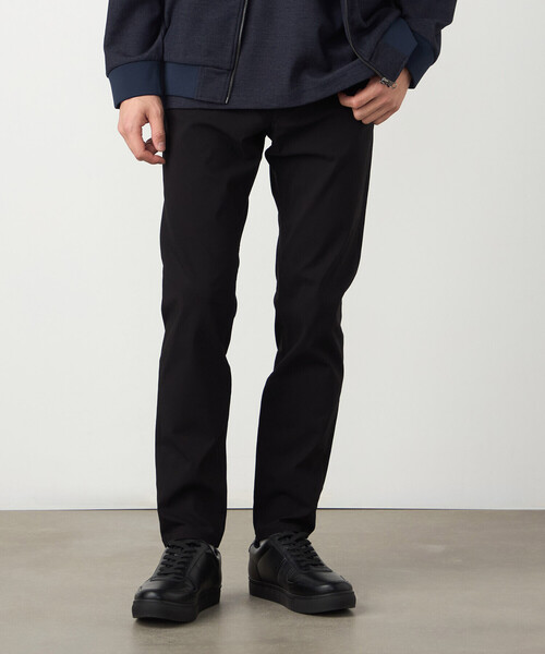 COMME CA ISM（コムサイズム）の「【スマートベーシックパンツ】ハイテンションツイル スキニーパンツ（その他パンツ・メンズ・ホワイト/ベージュ/ネイビー/ブラック・X-SMALL/X-LARGE/LARGE/MEDIUM/SMALL）」の3枚目の写真