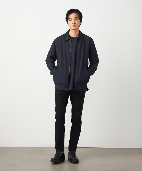 COMME CA ISM（コムサイズム）の「【スマートベーシックパンツ】ハイテンションツイル スキニーパンツ（その他パンツ・メンズ・ホワイト/ベージュ/ネイビー/ブラック・X-SMALL/X-LARGE/LARGE/MEDIUM/SMALL）」の8枚目の写真