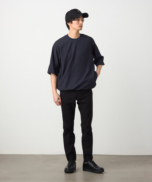 COMME CA ISM（コムサイズム）の「【スマートベーシックパンツ】ハイテンションツイル スキニーパンツ（その他パンツ・メンズ・ホワイト/ベージュ/ネイビー/ブラック・X-SMALL/X-LARGE/LARGE/MEDIUM/SMALL）」の9枚目の写真