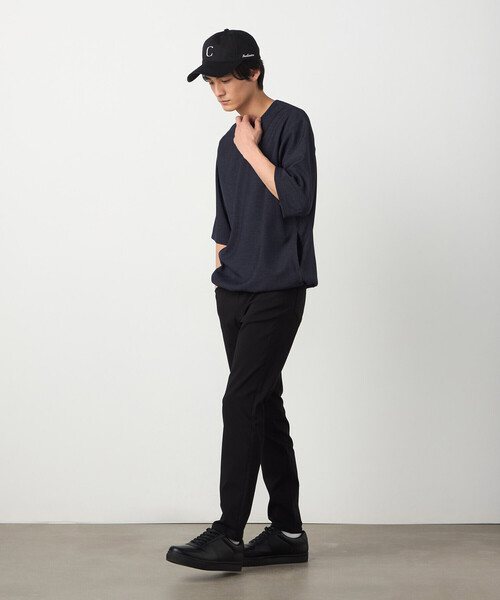 COMME CA ISM（コムサイズム）の「【スマートベーシックパンツ】ハイテンションツイル スキニーパンツ（その他パンツ・メンズ・ホワイト/ベージュ/ネイビー/ブラック・X-SMALL/X-LARGE/LARGE/MEDIUM/SMALL）」の10枚目の写真