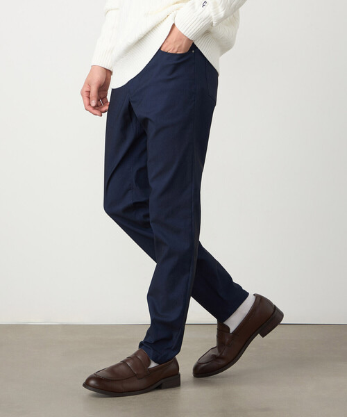 COMME CA ISM（コムサイズム）の「【スマートベーシックパンツ】ハイテンションツイル スキニーパンツ（その他パンツ・メンズ・ホワイト/ベージュ/ネイビー/ブラック・X-SMALL/X-LARGE/LARGE/MEDIUM/SMALL）」の15枚目の写真