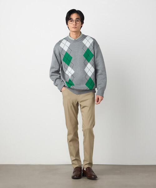 COMME CA ISM（コムサイズム）の「【スマートベーシックパンツ】ハイテンションツイル スキニーパンツ（その他パンツ・メンズ・ホワイト/ベージュ/ネイビー/ブラック・X-SMALL/X-LARGE/LARGE/MEDIUM/SMALL）」の16枚目の写真