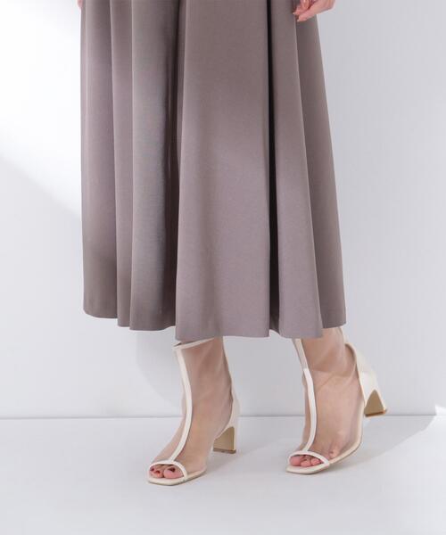 NATURAL BEAUTY BASIC（ナチュラルビューティーベーシック）の「◇テーラーベルテッドジャンスカ（ジャンパースカート・レディース・ネイビー/ブラウン・SMALL/MEDIUM/P/S）」の16枚目の写真