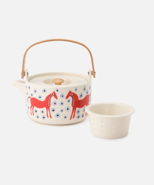 marimekko(マリメッコ)の「Musta Tamma / Teapot 7dl(キッチンツール・レディース・レッド・FREE)」の4枚目の写真