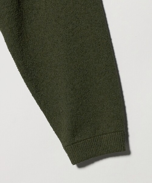 BEAUTY&YOUTH UNITED ARROWS（ビューティーアンドユースユナイテッドアローズ）の「クリンプ コットン ポロスキッパー ニット（ニット/セーター・メンズ・オリーブ/ブラック/ナチュラル・XL/S/M/L）」の21枚目の写真