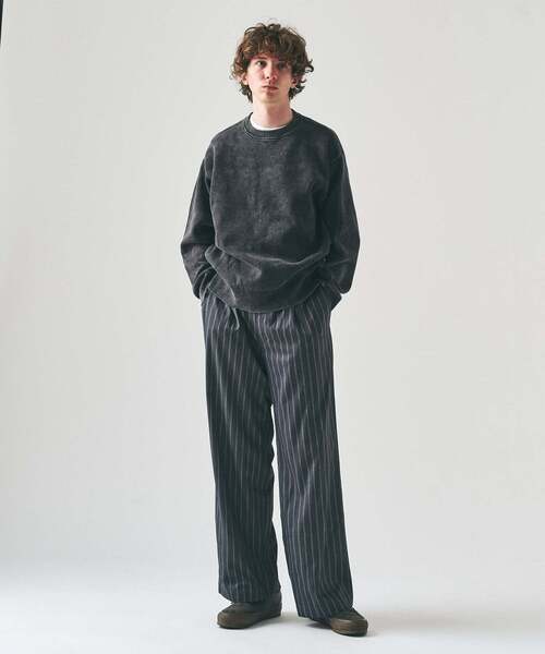 417 EDIFICE（フォーワンセブンエディフィス）の「フェイドカラー ニットクルー（ニット/セーター・メンズ・グレー/ブルー系その他/ピンク/ブラック系その他・LARGE/MEDIUM）」の5枚目の写真