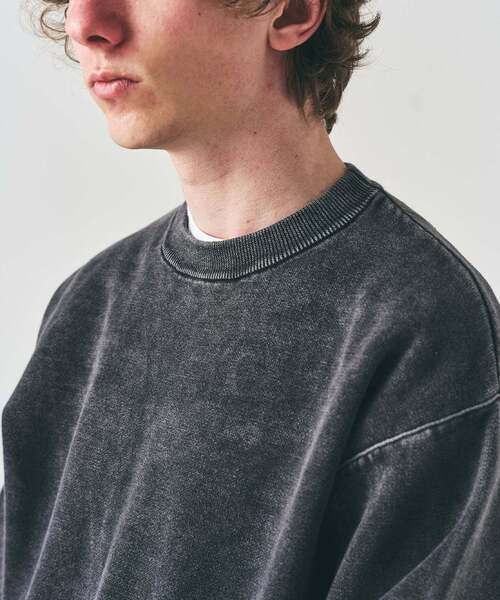417 EDIFICE（フォーワンセブンエディフィス）の「フェイドカラー ニットクルー（ニット/セーター・メンズ・グレー/ブルー系その他/ピンク/ブラック系その他・LARGE/MEDIUM）」の18枚目の写真