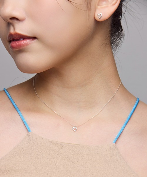 norme(ノーム)の「【SILVER925】ノーム オープン ハート ミニ ピアス / norme open heart mini pierce(ピアス(両耳用)・レディース・シルバー・FREE)」の14枚目の写真