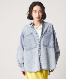 CITEN | <CITEN>ビッグポケットデニムシャツ(シャツ/ブラウス)