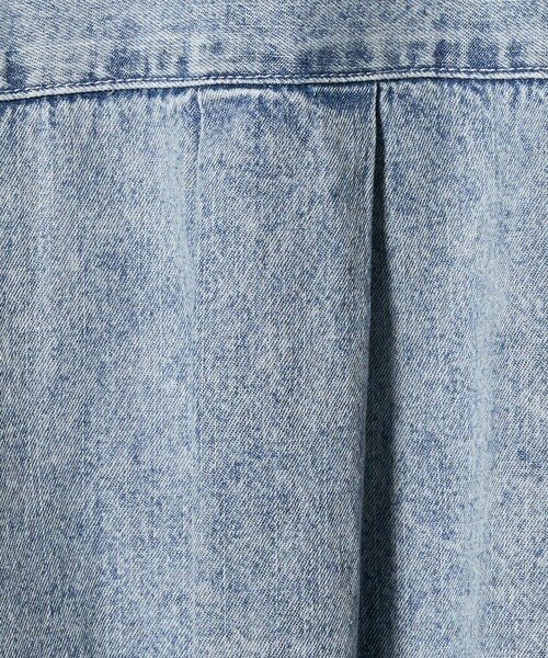 CITEN（シテン）の「＜CITEN＞ビッグポケットデニムシャツ（シャツ/ブラウス・レディース・ブラック/ライトブルー・FREE）」の14枚目の写真