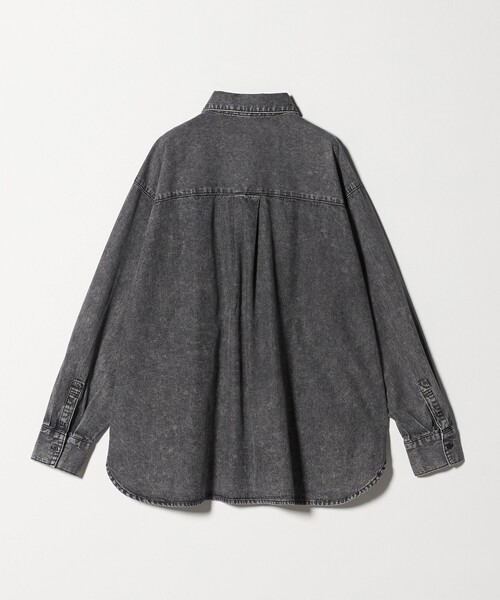 CITEN（シテン）の「＜CITEN＞ビッグポケットデニムシャツ（シャツ/ブラウス・レディース・ブラック/ライトブルー・FREE）」の19枚目の写真