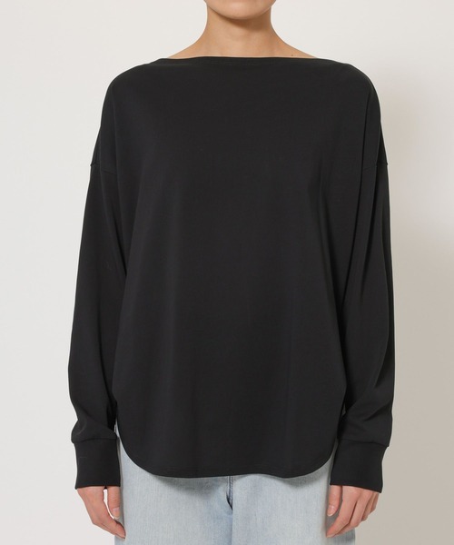 BARNYARDSTORM（バンヤードストーム）の「BARNYARDSTORM / サイドタックプルオーバー / マシンウォッシャブル（Tシャツ/カットソー・レディース・ホワイト/ブラック・FREE）」の14枚目の写真